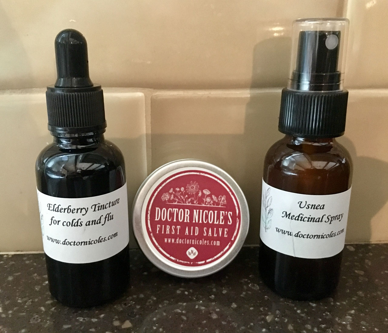 Nicole Apelian Herbal Medicine Travel Pack Avoid Colds and Flu