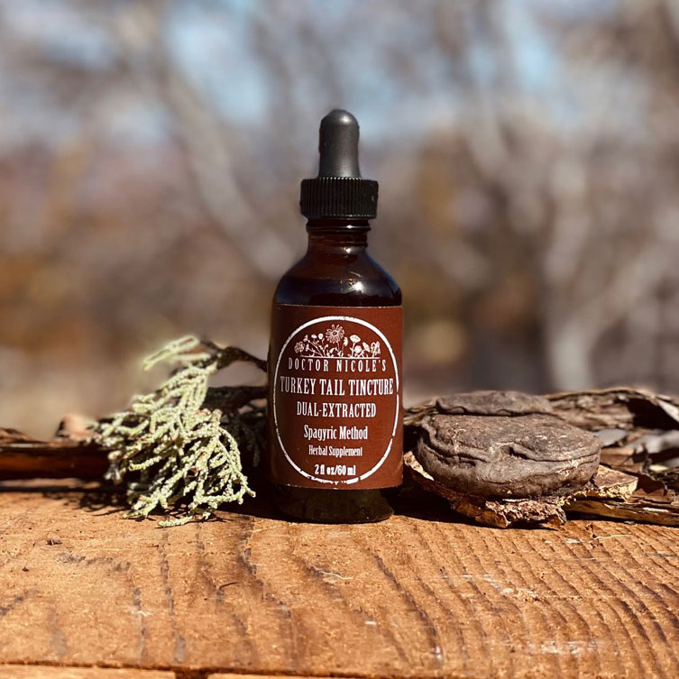 Nicole's Apothecary Turkey Tail Mushroom Tincture